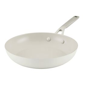 Hard Anodized 10 Inch Ceramic Nonstick Frying Pan, Oven Safe to 500Â°F, Porcelain White
