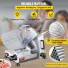 VEVOR 240W Commercial Meat Slicer, Electric Deli Food Slicer, 10" Carbon Steel Blade Electric Food Slicer, 350-400RPM Meat Slicer