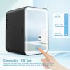 CoolBeauty 6L LED Mirror Skincare Fridge