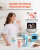 VEVOR Milkshake Maker, 100W Milk Shake Maker Mixer, Single Head Drink Mixer Blender Machine