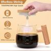 Electric Mixing Mug 400ML High Speed Mixing Cup USB Rechargeable Self String Mug with Warming Pad for Coffee Milk Protein Powder Egg