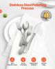 VEVOR 30-Piece Silverware Set, Food-Grade Stainless Steel Flatware Utensils, Mirror Finished Cutlery Set