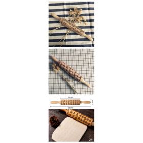 Rolling Pin Christmas Embossing (Option: B set)
