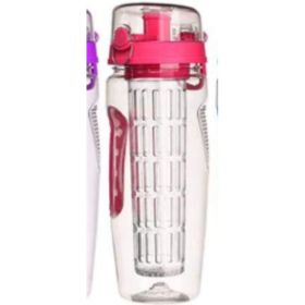 32Oz Fruit Infusing Infuser Water Bottle Water Fruit Bottle BPA Free Plastic Sport Fruit Infuser Water Bottles With Infuser Juice Shaker Drink Bottle (Option: Style D)