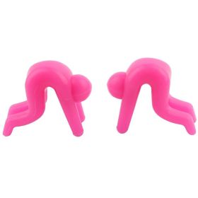 2pcs Pot Lid Lifter; Pot Lid Holder That Keeps Pot From Boiling Over; Kitchen Tools Lid Stand Heat Resistant Holder Keep The Lid Open; Great Cook (Color: Rose Red)