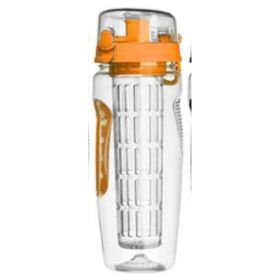 32Oz Fruit Infusing Infuser Water Bottle Water Fruit Bottle BPA Free Plastic Sport Fruit Infuser Water Bottles With Infuser Juice Shaker Drink Bottle (Option: Style B)