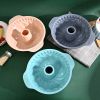 1pc Silicone Cake Mousse Mold Round Molds For Dessert Ice Cream Chiffon Cakes Jelly