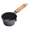 Wooden Handle Cast Iron Pot Household Omelette Pan